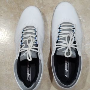 Mens sz 11 sketchers white golf shoes